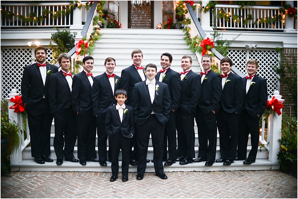 Groomsman, Red bowtie