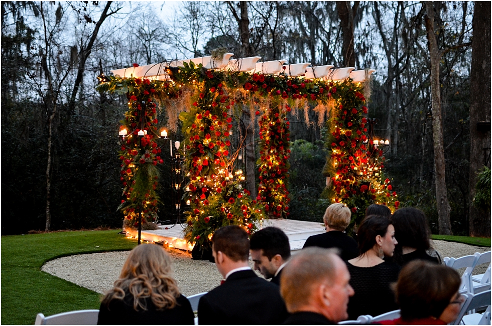 Red Rose Arbor, Candlelit, Arbor